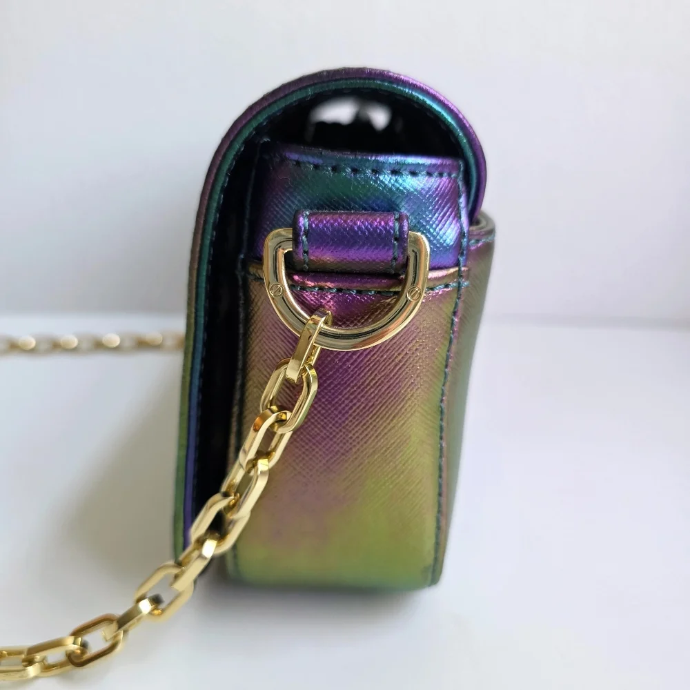 Tory Burch Hologram Iridescent Robinson Crossbody - Picture 6 of 16